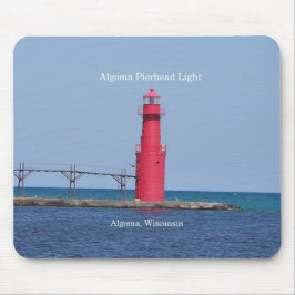 Algoma Pierhead Light mousepad