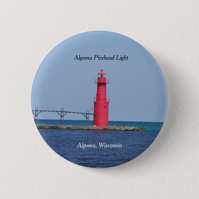 Algoma Pierhead-Taste Button (Vorderseite)