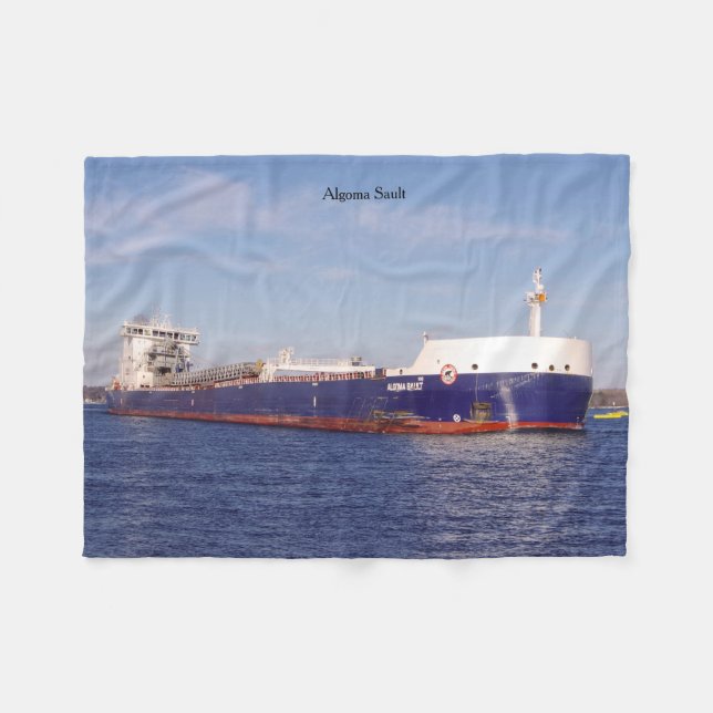 Algoma Sault Fleece Decke (Vorderseite (Horizontal))