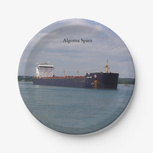 Algoma Spirit Papierteller (Vorderseite)