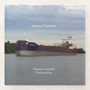 Algoma Transport glass Untersetzer