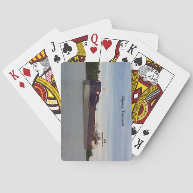 Algoma Transport Spielkarten (Rückseite)