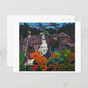 Algoma Waterfall J.E.H. MacDonald Postkarte