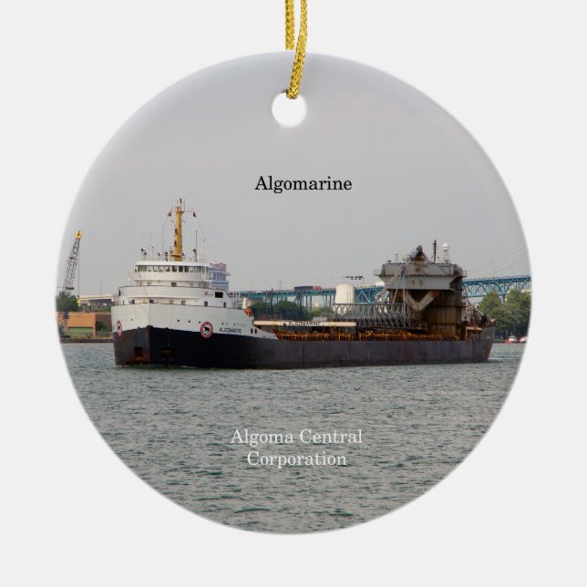 Algomarine-Ornament Keramikornament (Vorne)