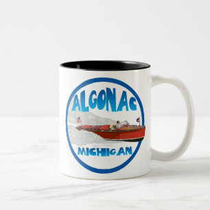 Algonac Michigan Zweifarbige Tasse