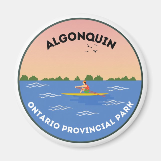 Algonquin Ontario Provincial Park Magnet (Vorne)