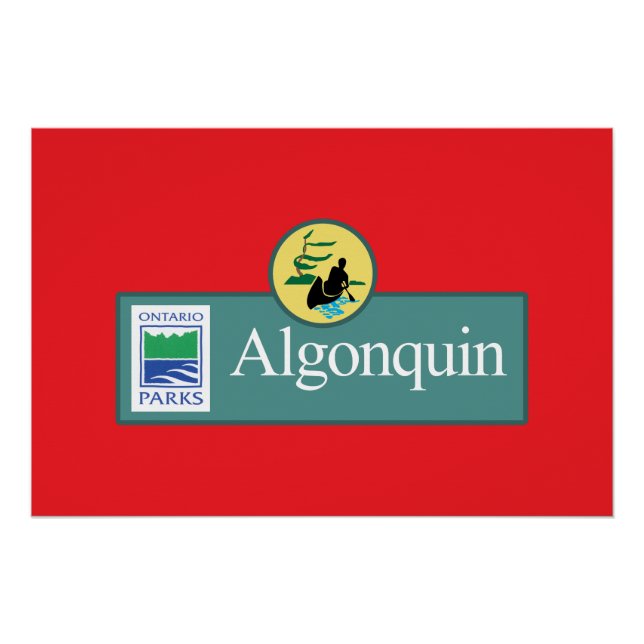 Algonquin-Park Poster (Vorderseite)