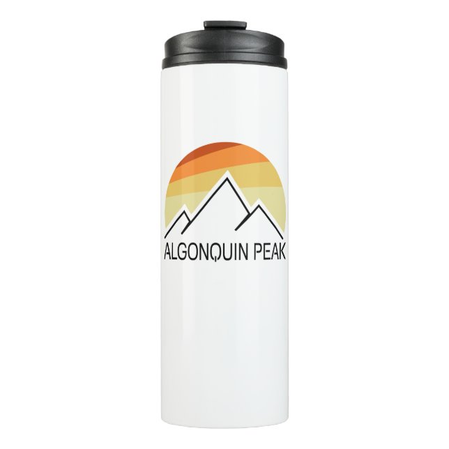 Algonquin Peak Retro Thermosbecher (Vorderseite)