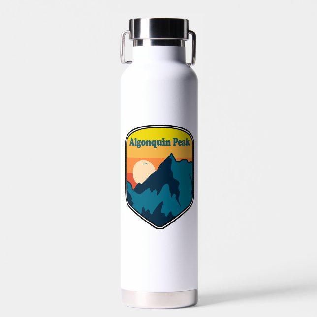 Algonquin Peak Sunrise Trinkflasche (Vorne)
