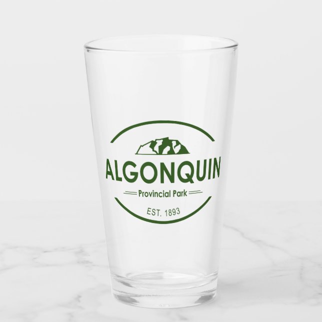 Algonquin Provincial Park Glas (Vorderseite)