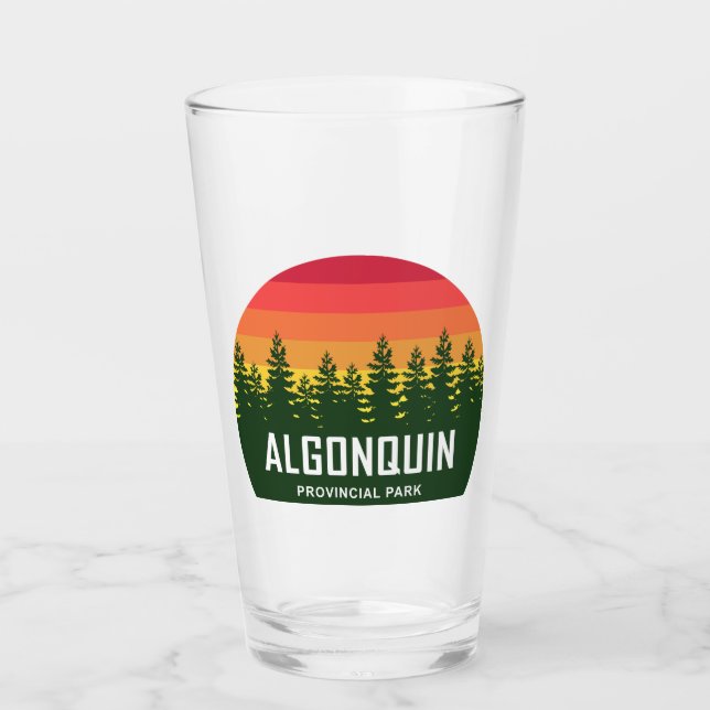 Algonquin Provincial Park Glas (Vorderseite)