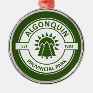 Algonquin Provincial Park Ornament Aus Metall