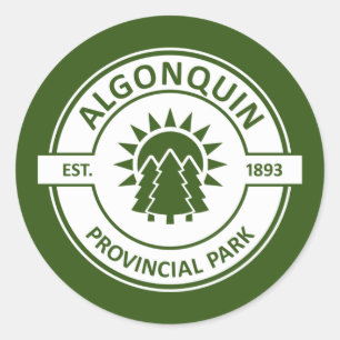 Algonquin Provincial Park Runder Aufkleber