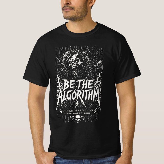 Algorithm-Band T-Shirt (Vorderseite)