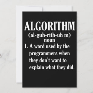 Algorithm Definition Computerprogrammierung Einladung