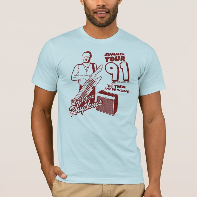 Algorithmen oder Al Gore-Rhythmen T-Shirt (Vorderseite)