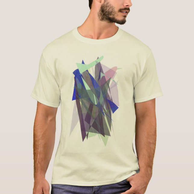Algorithmic Abstrakt02 T-Shirt (Vorderseite)