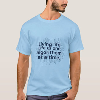 Algorithmischer Stil T-Shirt