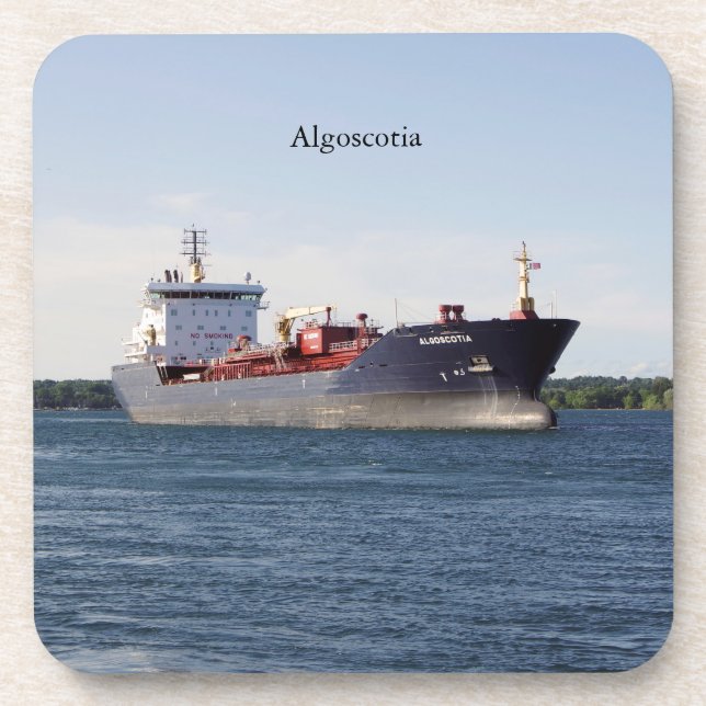 Algoscotia Set von 6 Untersetzer aus Kunststoff (Vorderseite)