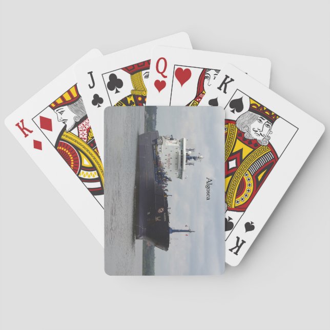 Algosea-Spielkarte Spielkarten (Rückseite)