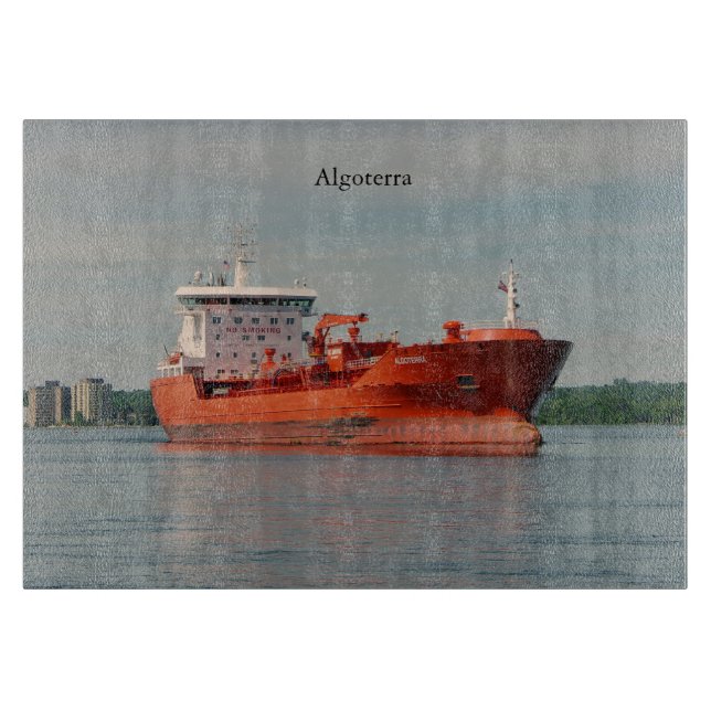 Algoterra-Schneidboot Schneidebrett (Vorderseite)