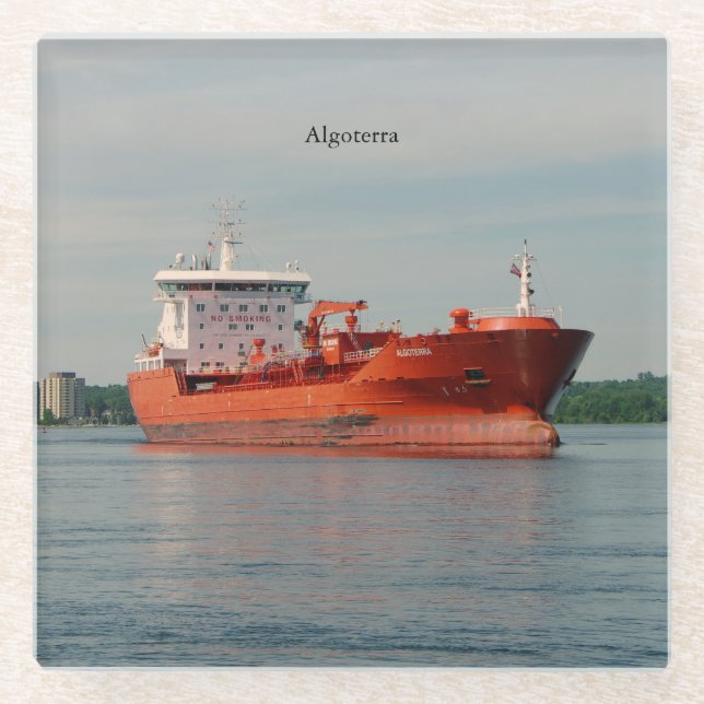 Algoterra-Untersetzer Glasuntersetzer (Vorderseite)