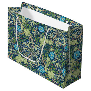 Algues, William Morris Grand Sac Cadeau