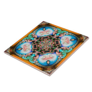 Alhambra Fraktal - Keramik Tile Fliese