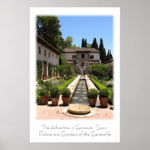 Alhambra: Generalife Poster