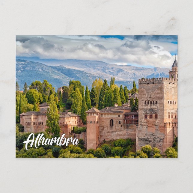 Alhambra, Germany Postkarte (Vorderseite)