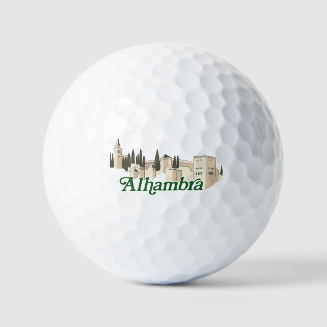 Alhambra Golfball (Vorderseite)