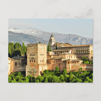 Alhambra, Granada, Andalusien, Spanien Postkarte