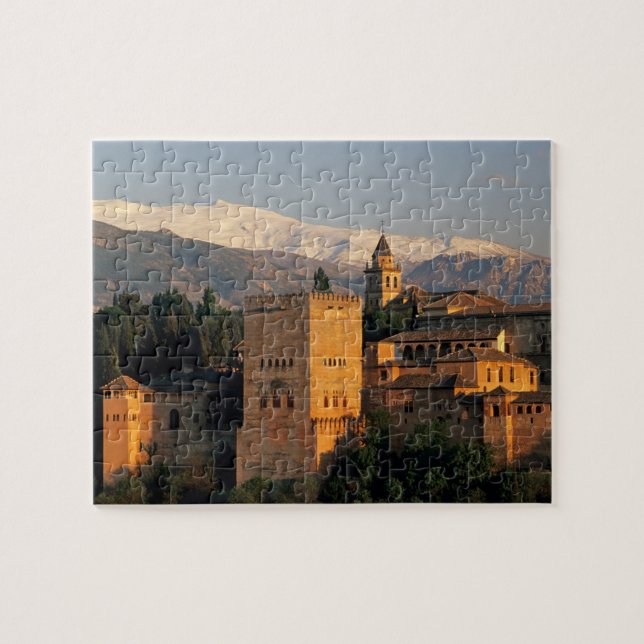 Alhambra; Granada; Andaslusia, Spanien, Sierra (Horizontal)