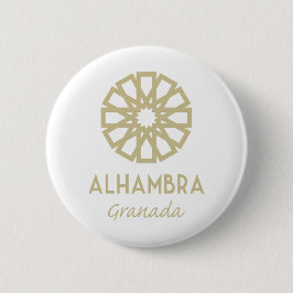 Alhambra Granada Button