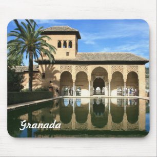 Alhambra Granada Spanien Mousepad