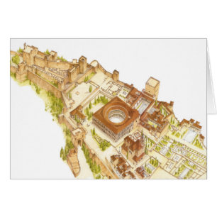 Alhambra Granada Spanien. Schloss und Paläste