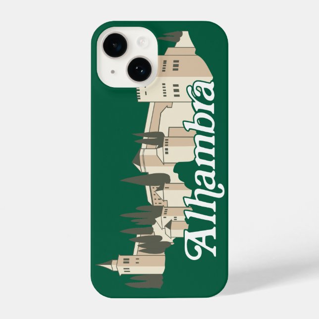 Alhambra iPhone 14 Hülle (Rückseite)