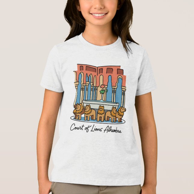 Alhambra Löwenhof 3 Tri-Blend Shirt (Vorderseite)