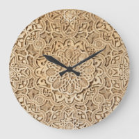 Alhambra Muster Wall Clock
