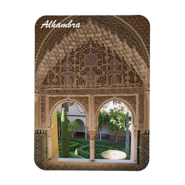 Alhambra Nasrid Palace Magnet (Vertikal)