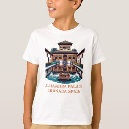 Alhambra Palace Granada Spanien T-Shirt