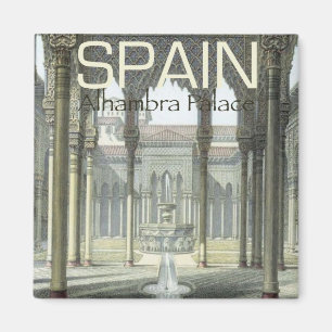 Alhambra-Palast-Spanien-Andenken-Kühlschrankmagne Magnet