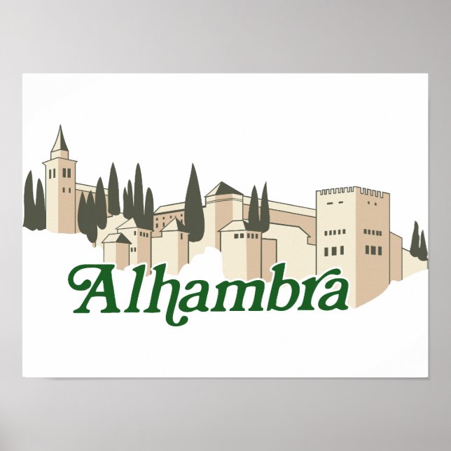 Alhambra Poster (Vorne)