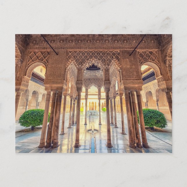 Alhambra Postkarte (Vorderseite)
