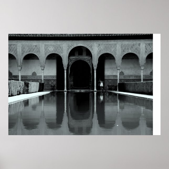 Alhambra reflection poster (Vorne)