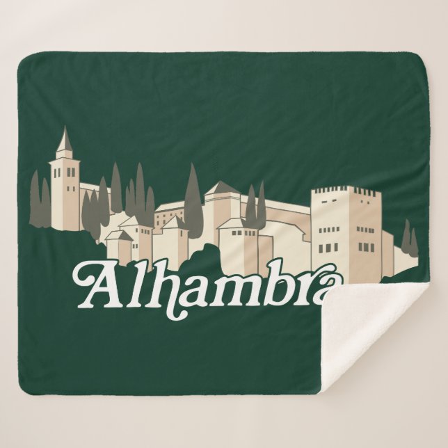Alhambra Sherpadecke (Vorderseite (Horizontal))