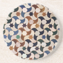 Alhambra Stars Mosaic Bright Untersetzer