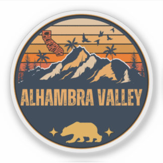 Alhambra Valley, Kalifornien Aufkleber