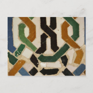 Alhambra Wall Tile #2 Postkarte