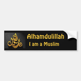 Alhamdulillah Autoaufkleber